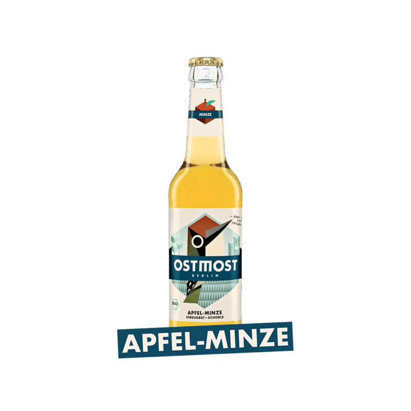 Apfel-Minz Schorle 6x0,33