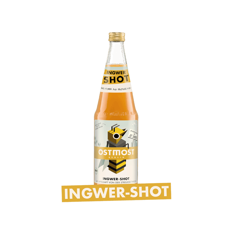 Apfel-Ingwer-Shot 6x0,7l