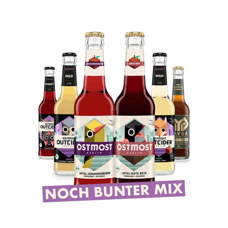 Noch bunterer Bio Mix 12x0,33